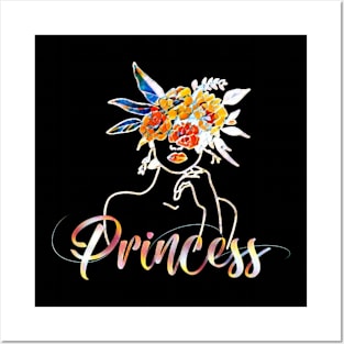 princess flower Posters and Art